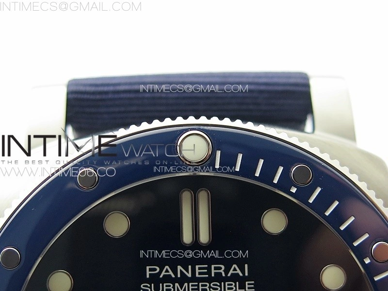 PAM1289 Y VSF 1:1 Best Edition Blue Dial on Blue Leather Strap P.900 Super Clone
